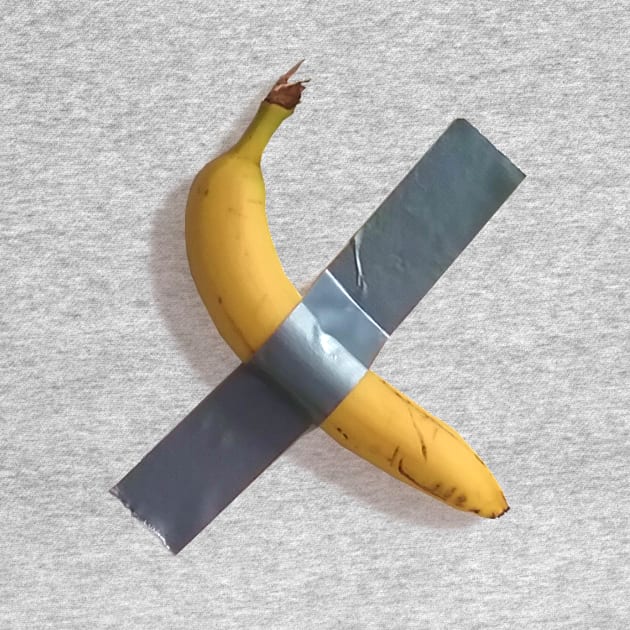 Banana Duct taped to a by Manatee Max